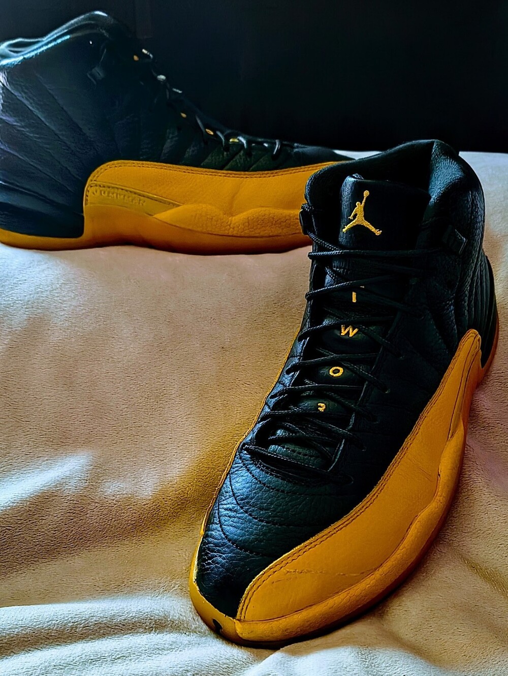 (2020) NEAR MINT "Air Jordan 12 Retros".. 'University Gold'
